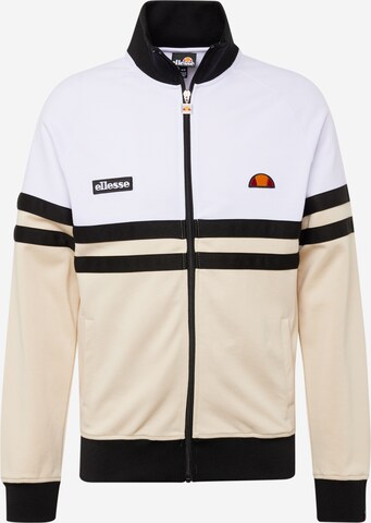 ELLESSE Sweatjacka 'Rimini' i beige: framsida