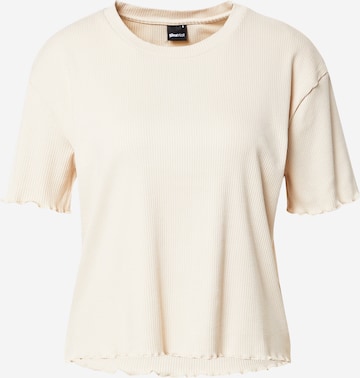Gina Tricot Shirt 'Millie' in Beige: front