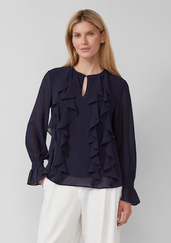 Chemisier s.Oliver BLACK LABEL en bleu : devant
