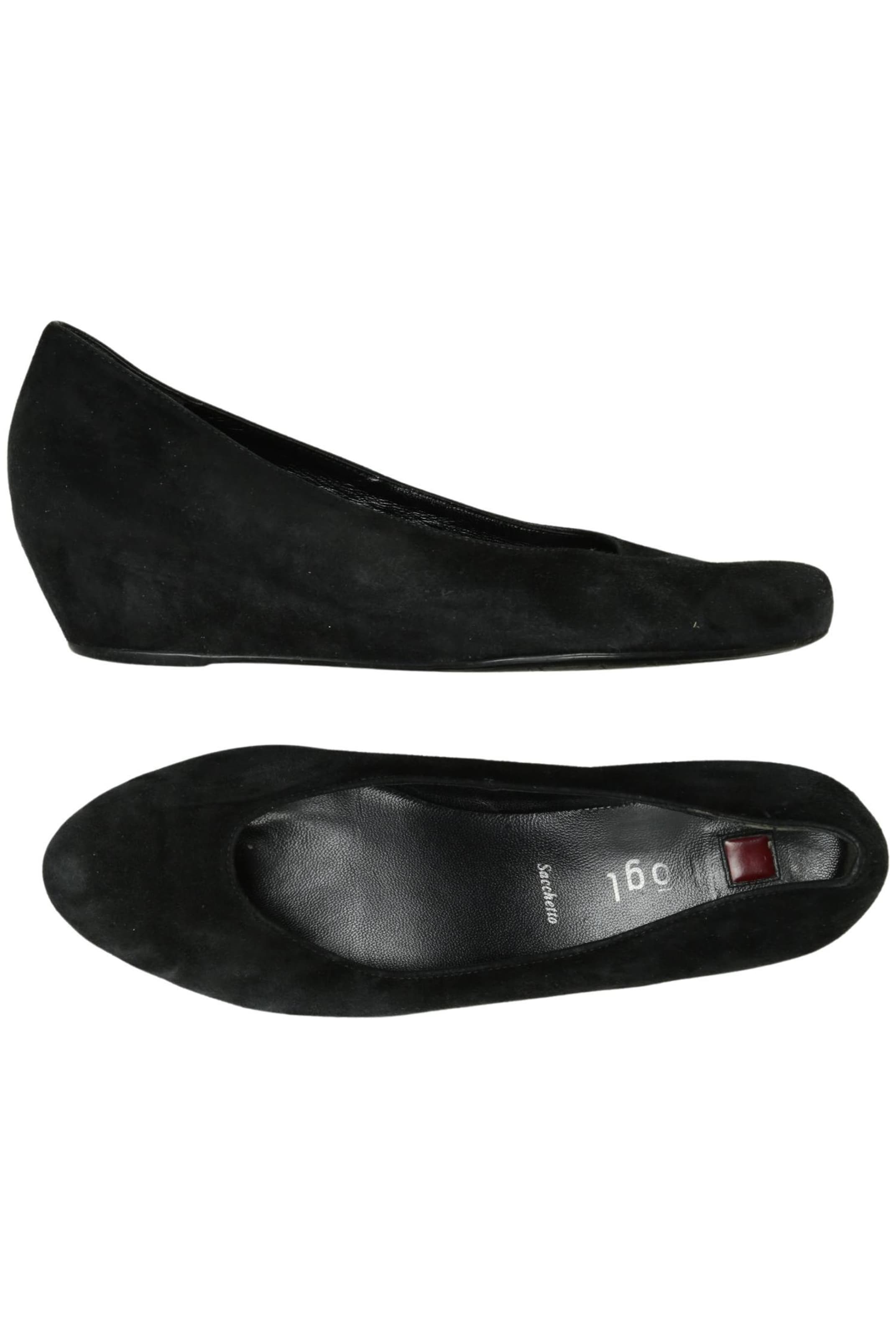 Högl Flats & Loafers in 39 in Black: front