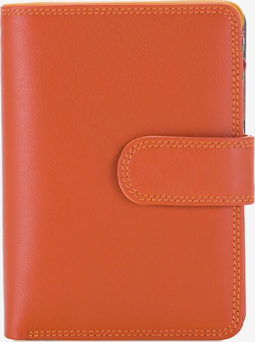 mywalit Wallet 'Medium Snap' in Orange: front