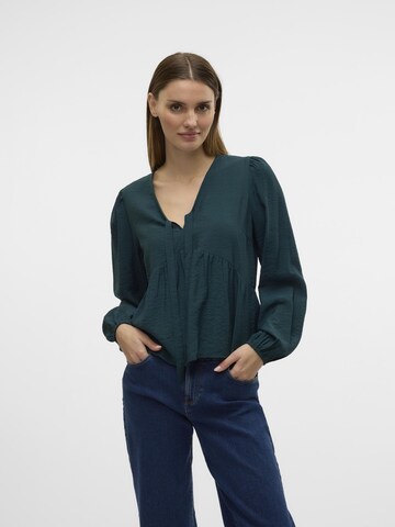 VERO MODA Top 'Flora' in Green: front