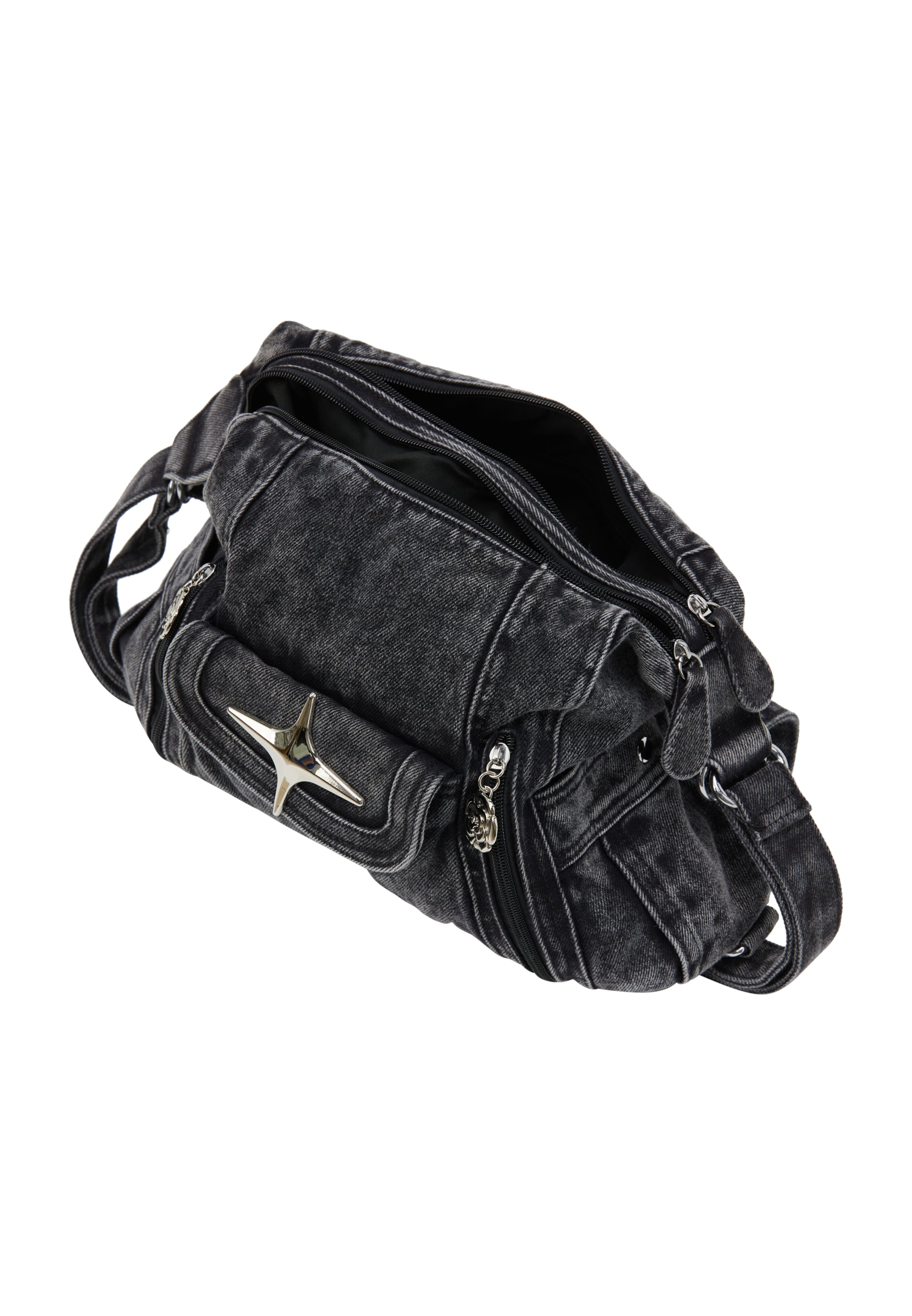 myMo ROCKS - Mala de ombro em preto