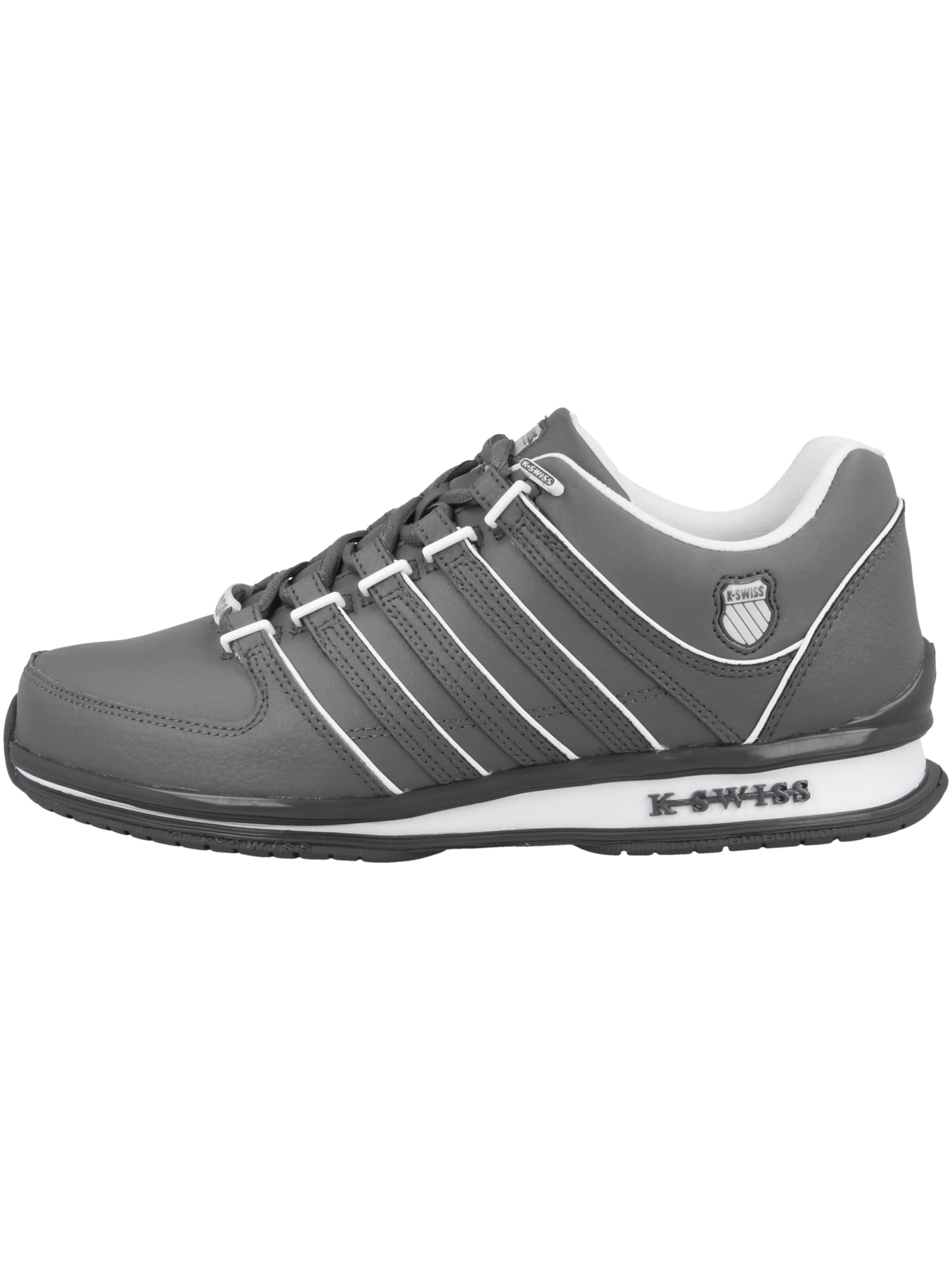 Sneaker bassa di K-SWISS in grigio: frontale