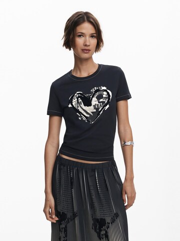 Desigual Póló - fekete: elől