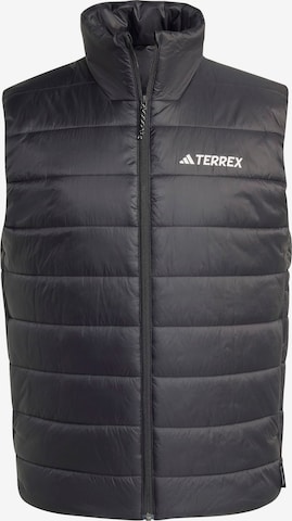 Gilet de sport 'Ess' ADIDAS TERREX en noir : devant