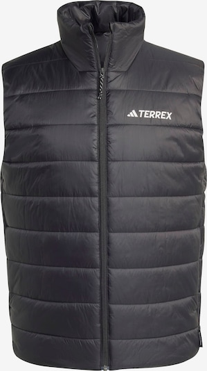 ADIDAS TERREX Urheiluliivi 'Ess' värissä musta / valkoinen, Tuotenäkymä