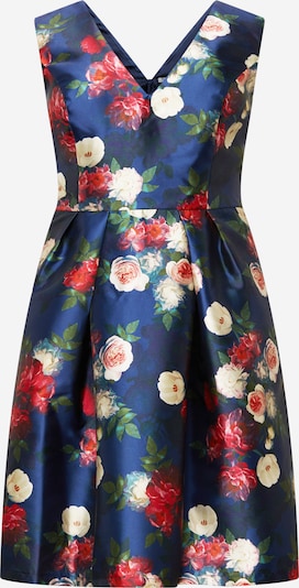 Chi Chi Curve Vestido de gala en navy / rojo carmesí, Vista del producto