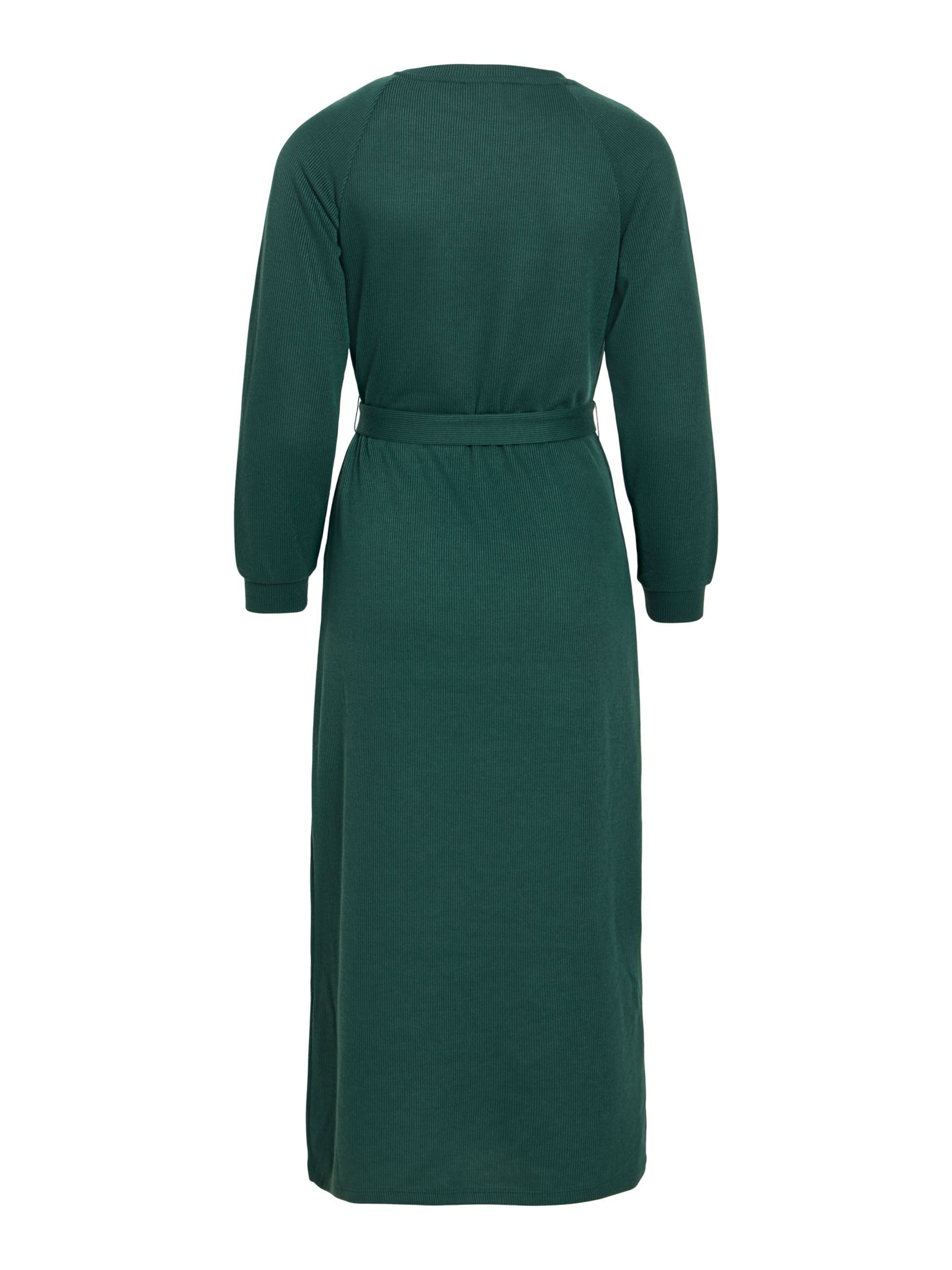 VILA Knit dress 'VIEMMY' in Green