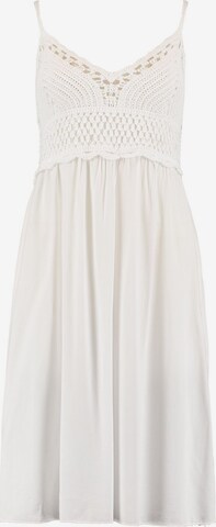 Hailys Pletené šaty 'Hanni' - biela: predná strana