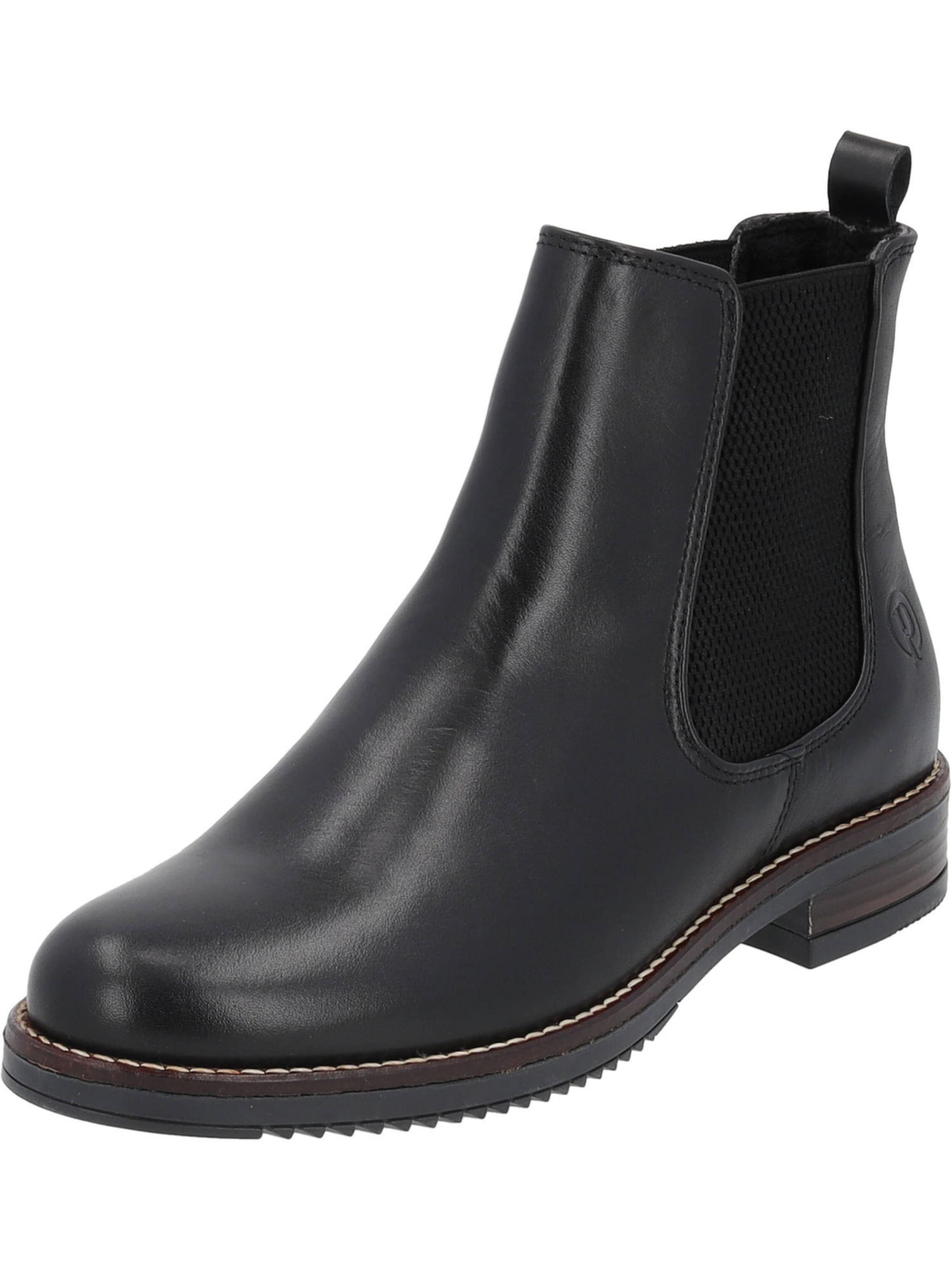 Palado Chelsea Boots i sort: forside