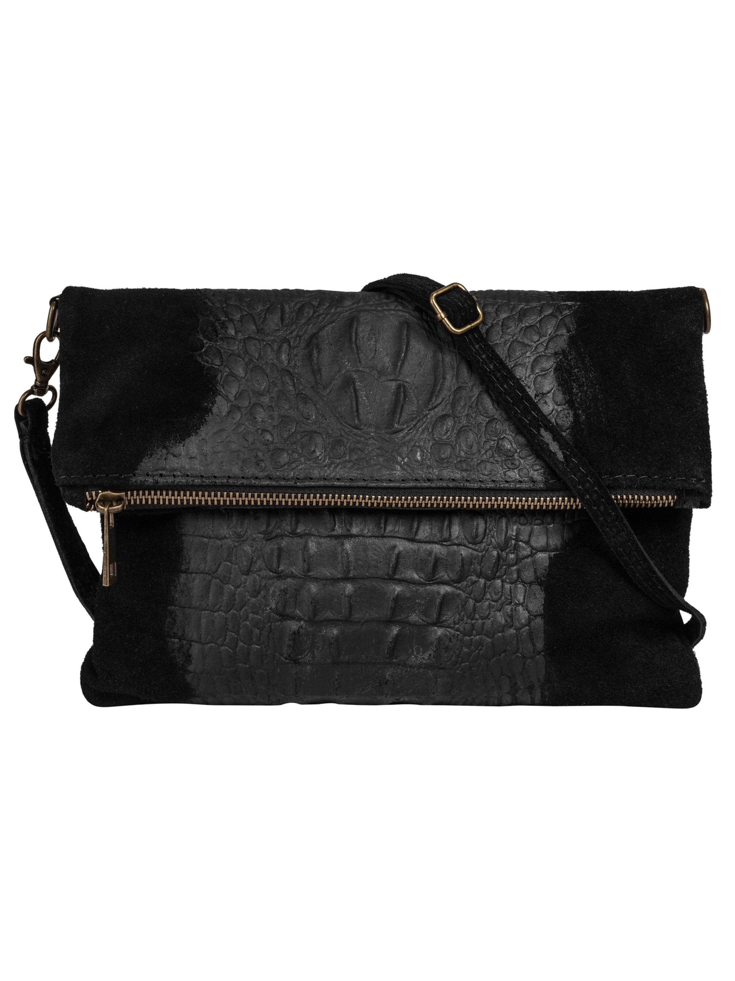 Samantha Look Clutch‌‌‌‌‌‌‌‌‌‌ in Schwarz: Vorderseite