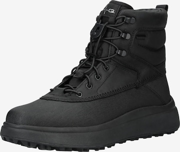 GEOX Schnürstiefel in Schwarz: Vorderseite