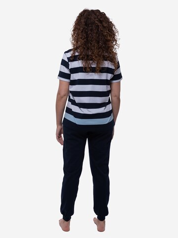 Ammann Pajama 'Night & Home' in Blue
