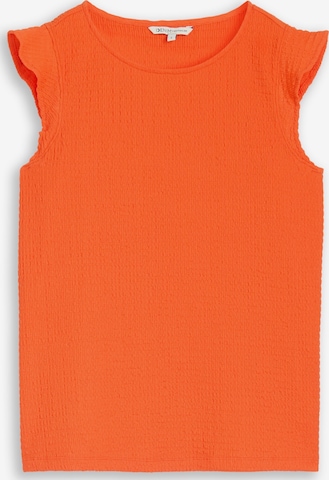 Haut TOM TAILOR DENIM en orange : devant