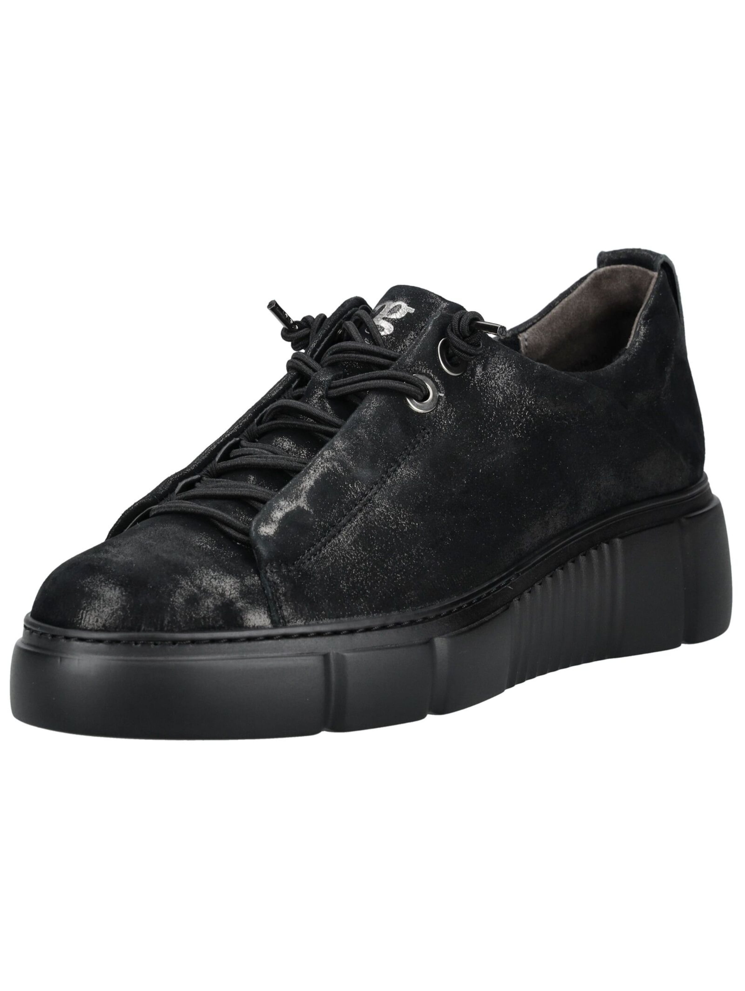 Paul Green Platform trainers in Black: front