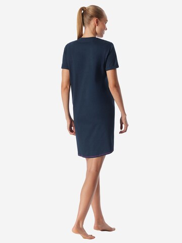 Chemise de nuit ' Casual Essentials ' SCHIESSER en bleu