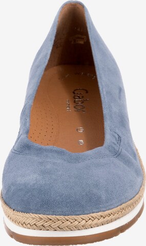 GABOR Ballet Flats in Blue