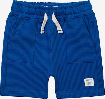 MINOTI Regular Broek in Blauw: voorkant