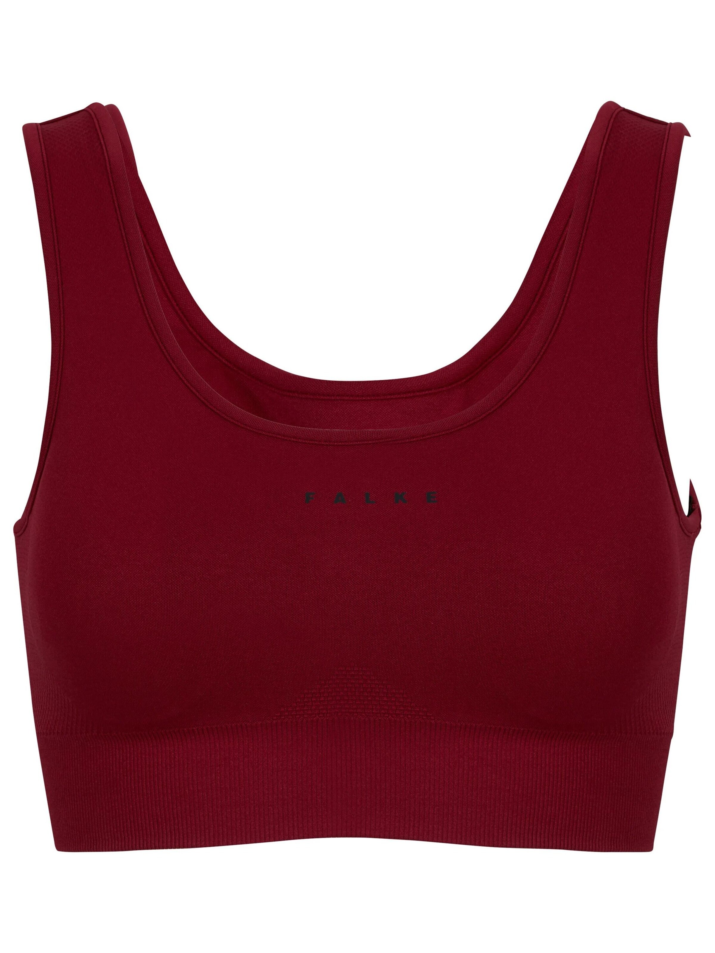 FALKE Bustier Sport-BH in Rot