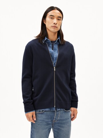 ARMEDANGELS Knit cardigan 'AGAAMO' in Blue: front