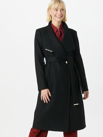 Ted Baker Between-seasons coat 'Rose' in Black: front