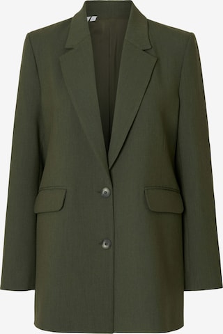 Blazer 'SLFRITA' SELECTED en vert : devant