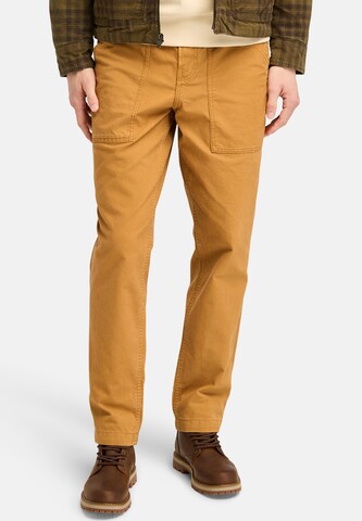 regular Pantaloni di TIMBERLAND in marrone: frontale