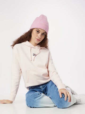 Sweat-shirt Tommy Jeans en rose