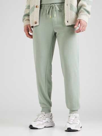 JACK & JONES - Tapered Pantalón 'JPSTGORDON' en verde: frente