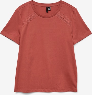 VERO MODA T-Shirt in Rot: Vorderseite