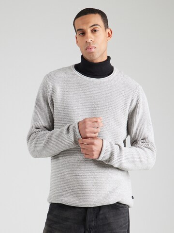QS Pullover in Grau: Vorderseite