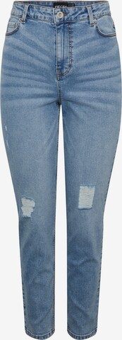 Pieces Tall Slim fit Jeans 'KESIA' in Blue: front