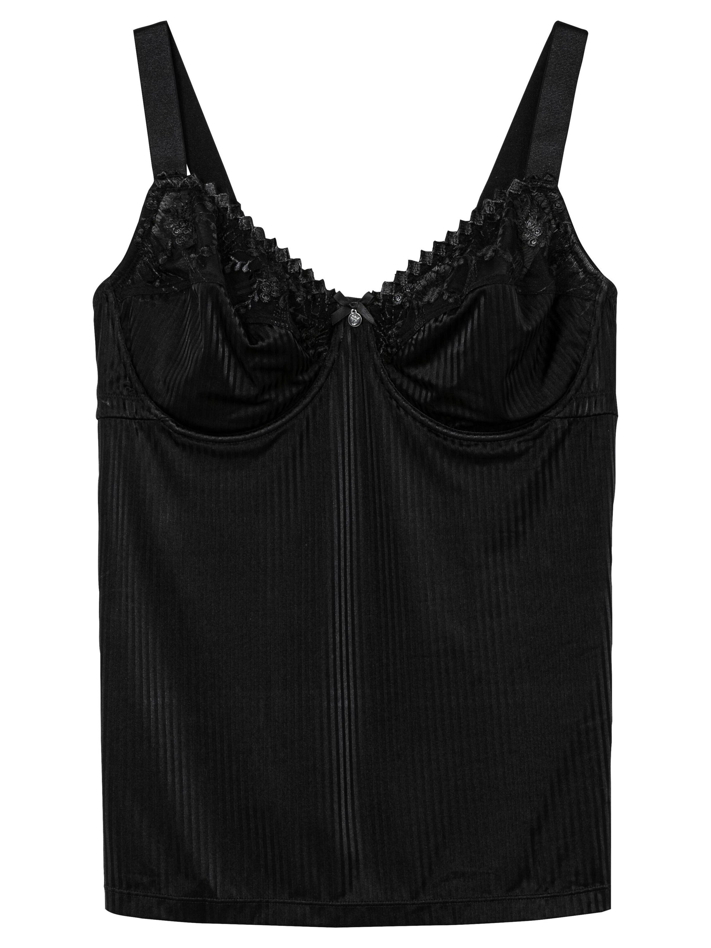 SHEEGO Нательная майка в Черный: спереди