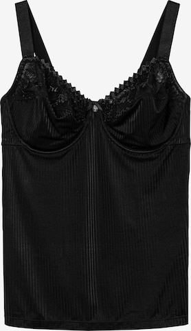 juoda SHEEGO Apatiniai marškinėliai: priekis