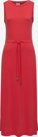 Ragwear Jurk 'Giggi' in Rood: voorkant