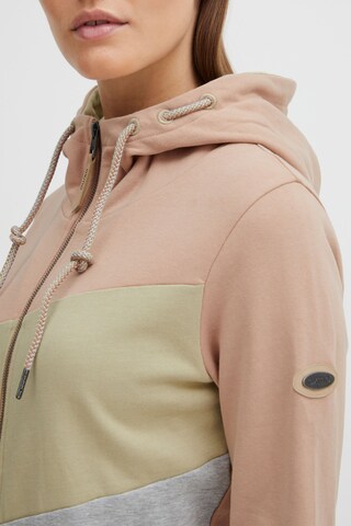 Oxmo Zip-Up Hoodie 'Aggi' in Pink