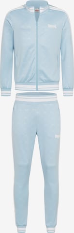 LONSDALE Костюм для бега 'Ashwell' в Синий: спереди