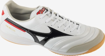 MIZUNO Soccer shoe 'Mizuno Morelia Sala Elite IN' in White: front