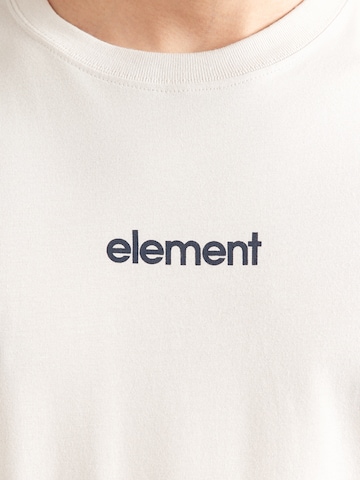 ELEMENT Тениска 'LOWCASE' в бежово