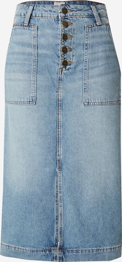 Lee Rock 'PATCH POCKET MIDI SKIRT' in blau, Produktansicht