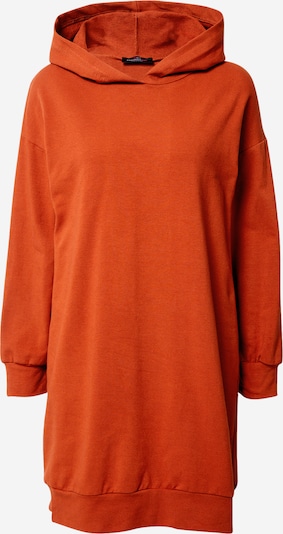 Zwillingsherz Sweatshirt 'Long Hoodie Josi' in orange red, Item view