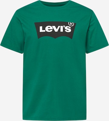 LEVI'S ® Regular Shirt 'Graphic Crewneck Tee' in Groen: voorkant