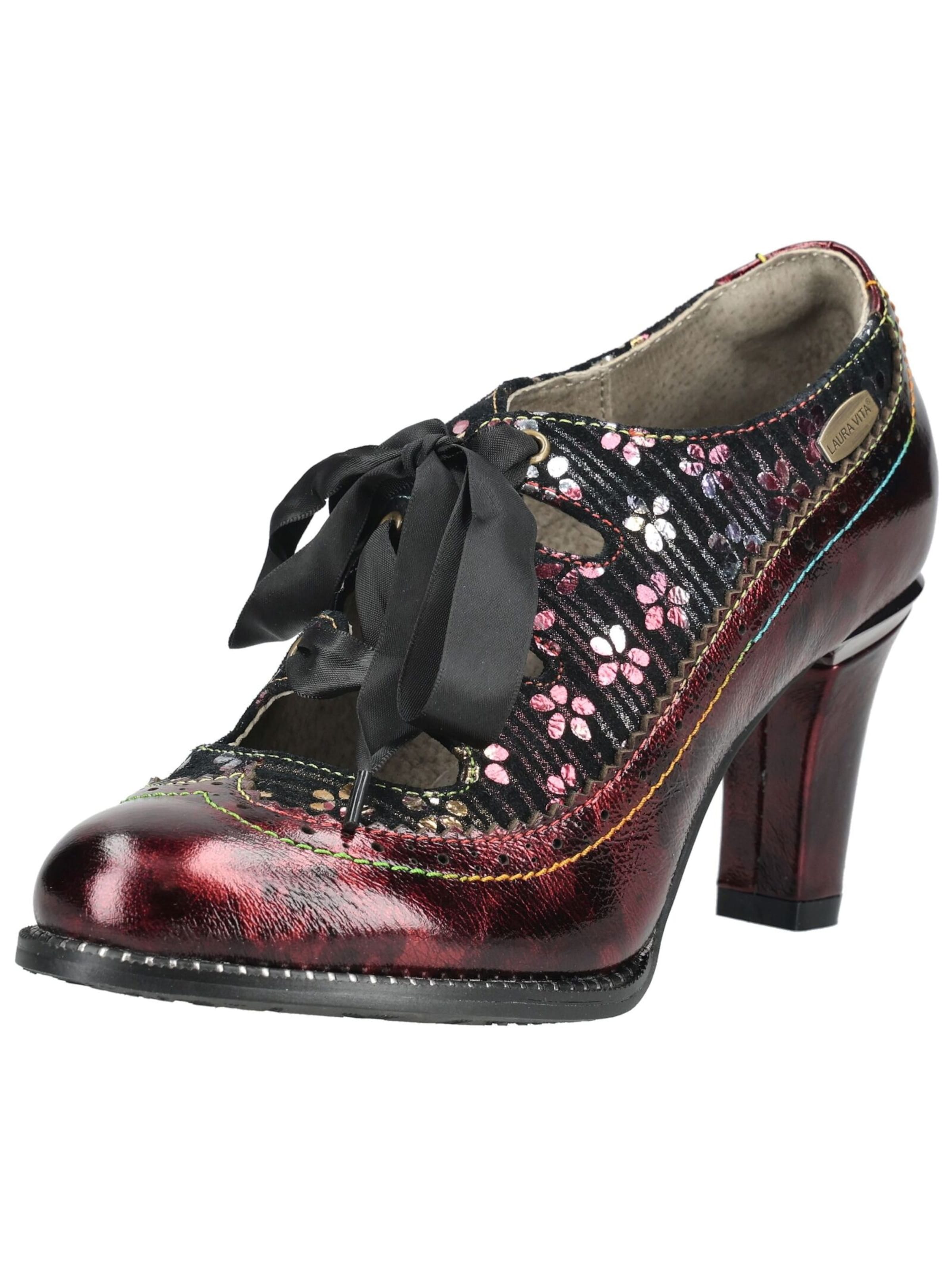 Laura Vita Pumps in Zwart: voorkant