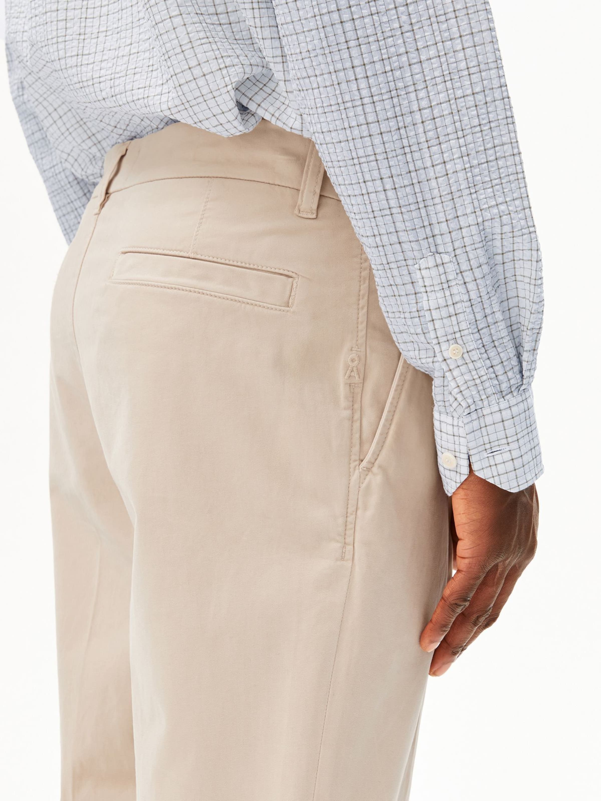 Regular Pantalon chino ARMEDANGELS en beige