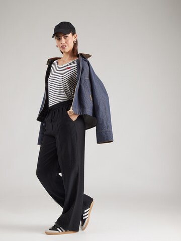 ABOUT YOU Wide Leg Hose 'Doro' in Schwarz