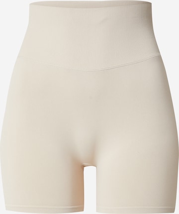 Skinny Pantaloni sport de la Aim'n pe bej: față