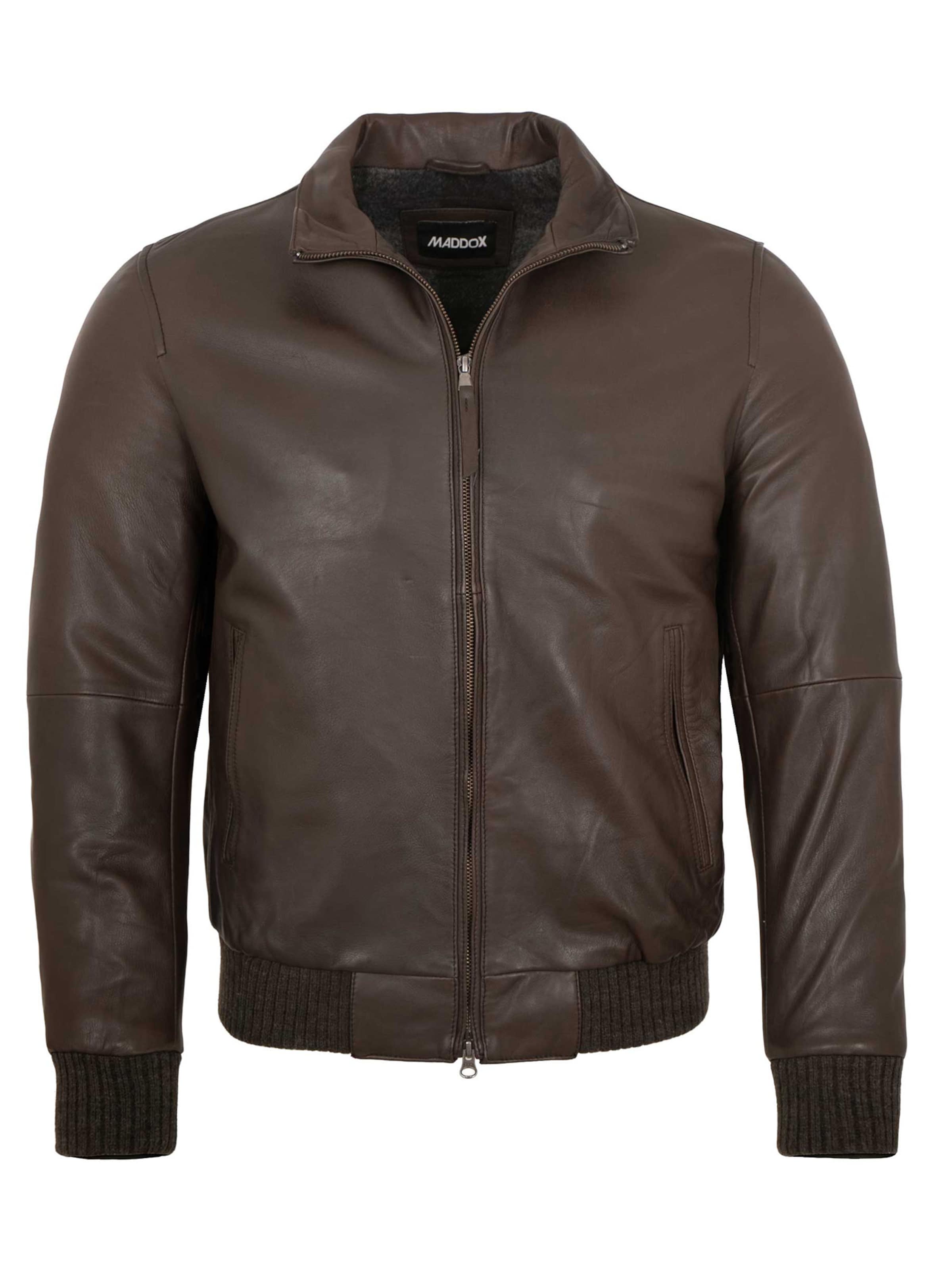 MADDOX Between-Season Jacket 'Carlos' in Brown: front