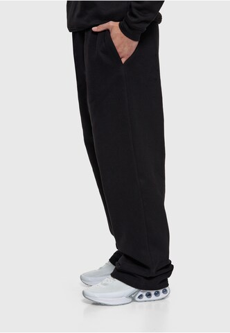 Dropsize Loose fit Pants 'Sleek' in Black