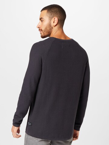 TOM TAILOR DENIM Pullover in Grau